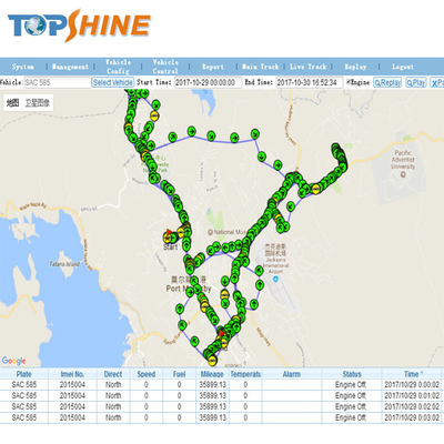 Отслежыватель Topshine 4G GPS WIFI с построенный во множественной Точке доступа WIFI