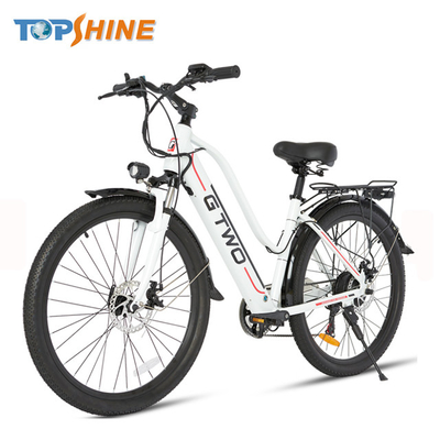 велосипед города дам 500W 48V электрический со съемными стерео динамиками GPS батареи лития