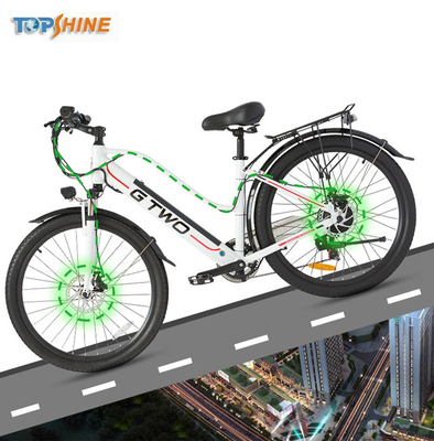 велосипед города дам 500W 48V электрический со съемными стерео динамиками GPS батареи лития