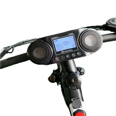 Спидометр велосипеда портативного беспроводного компьютера велосипеда перезаряжаемые электрический с MP3
