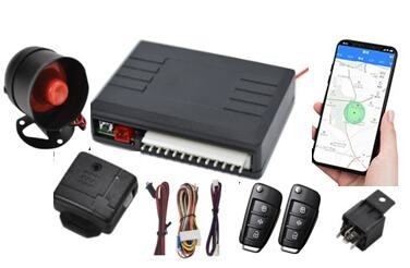 Аварийная система автомобиля управлением DC12V GSM умная с центральным запирая CA02A