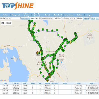 Улучшенный GPS-трекер для управления цепочкой поставок с дополнительным идентификатором водителя и бесплатным программным обеспечением отслеживания